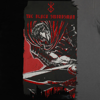 Berserk - Black Swordsman Tie Dye T-shirt image number 2